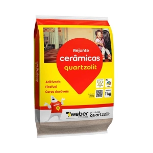 Rejunte Cerâmicas 01Kg Quartzolit